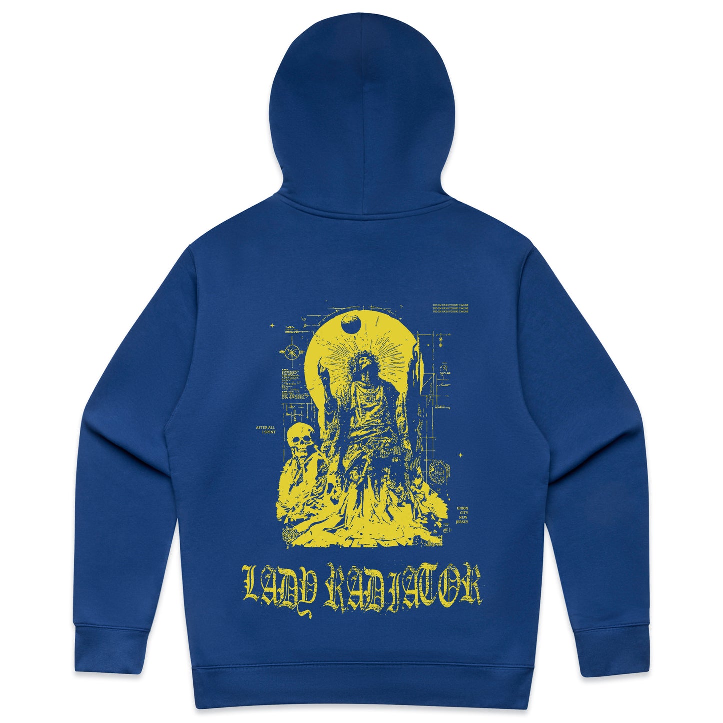 LADY RADIATOR HOODIE (ROYAL)