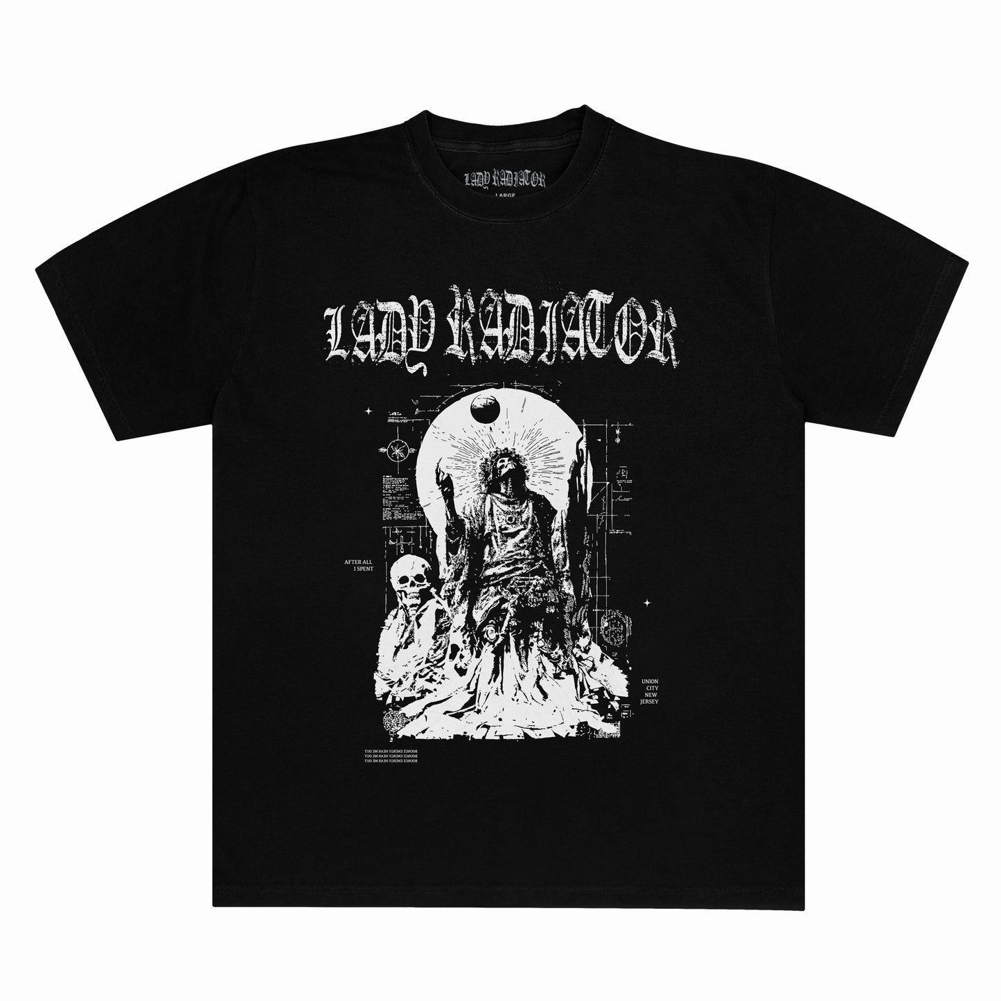LADY RADIATOR TEE (BLACK)