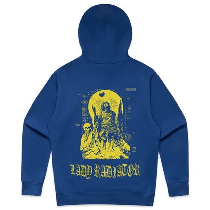 LADY RADIATOR HOODIE (ROYAL)